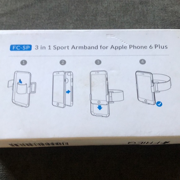 FRIEQ 3 in 1 Sport Armband for Apple iPhone 6 Plus - Picture 3 of 6